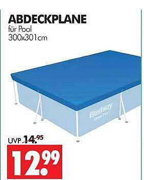 ABDECKPLANE für Pool 300x301 cm