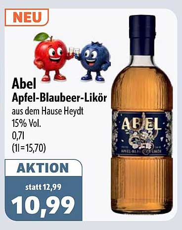 Abel Apfel-Blaubeer-Likör