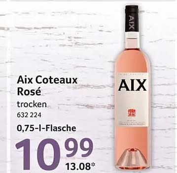 Aix Coteaux Rosé trocken 632 224 0,75-l-Flasche