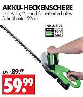 AKKU-HECKENSCHERE
