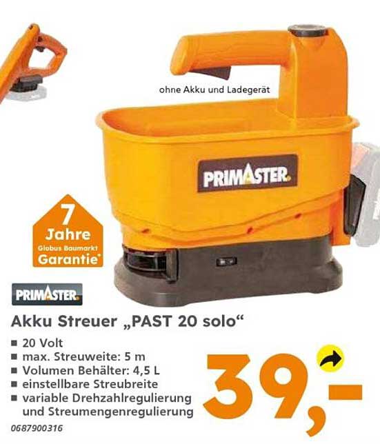 Akku Streuer „PAST 20 solo“