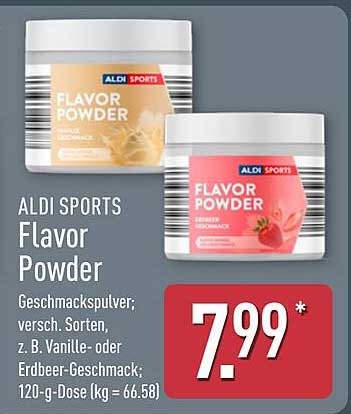 ALDI SPORTS Flavor Powder