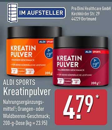 ALDI SPORTS Kreatinpulver