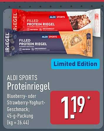 ALDI SPORTS Proteinriegel