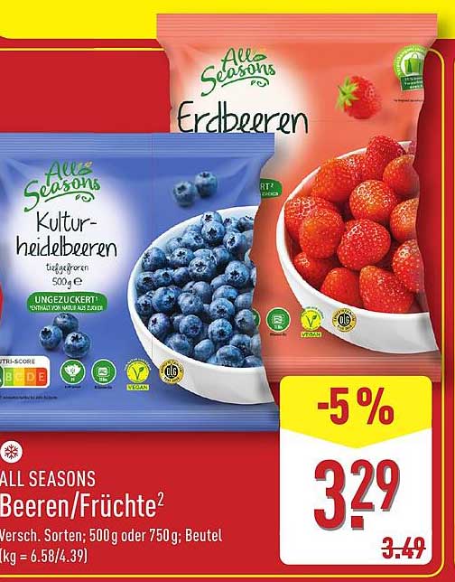ALL SEASONS Beeren/Früchte²
