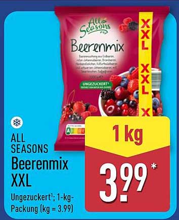 ALL SEASONS Beerenmix XXL