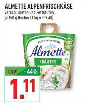ALMETTE ALPENFRISCHKÄSE