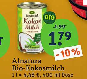 Alnatura Bio-Kokosmilch