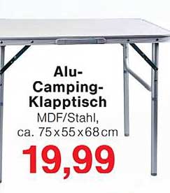 Alu-Camping-Klapptisch