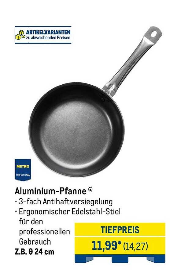 Aluminium-Pfanne 6)