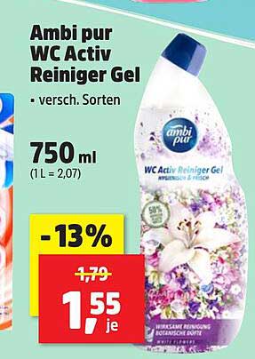 Ambi pur WC Activ Reiniger Gel