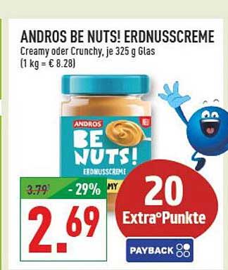ANDROS BE NUTS! ERDNUSSCREME