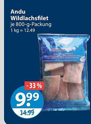 Andu Wildlachsfilet