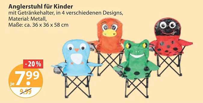 Anglerstuhl für Kinder