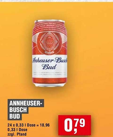 ANNHEUSER-BUSCH BUD