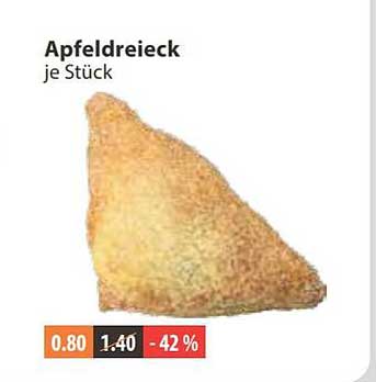 Apfeldreieck je Stück