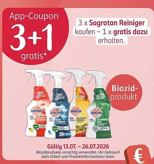 App-Coupon 3+1 gratis*