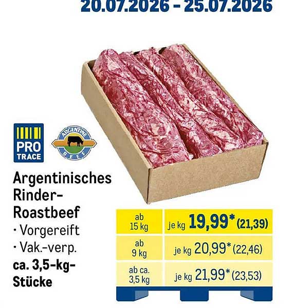 Argentinisches Rinder-Roastbeef