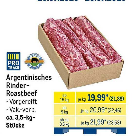 Argentinisches Rinder-Roastbeef