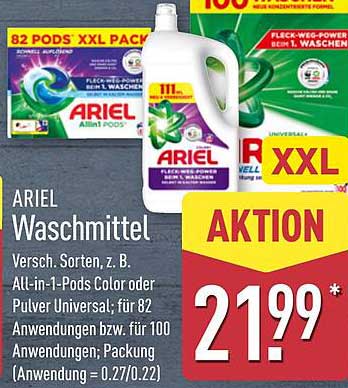 ARIEL Waschmittel