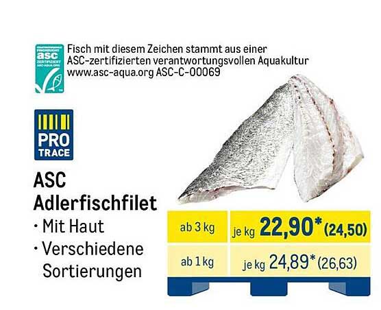 ASC Adlerfischfilet