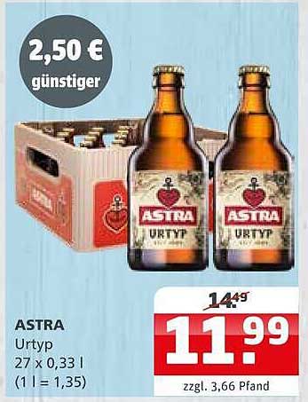 ASTRA Urtyp 27 x 0,33 l (1 l = 1,35)