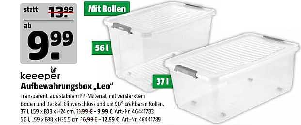 Aufbewahrungsbox „Leo“