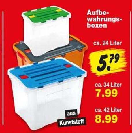 Aufbewahrungsboxen