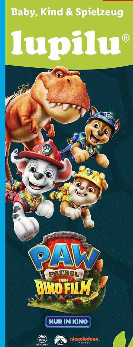 Baby, Kind & Spielzeug lupilu PAW PATROL DER DINO FILM NUR IM KINO