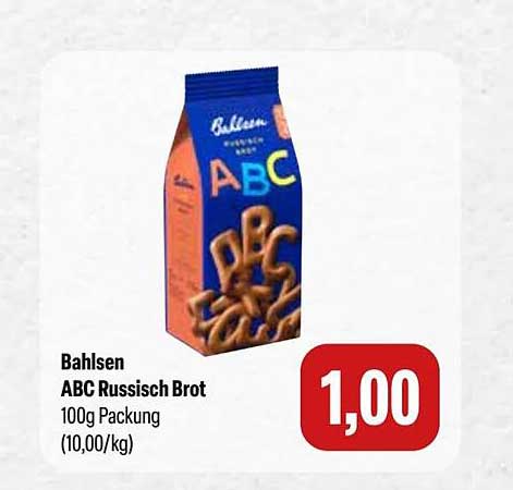 Bahlsen ABC Russisch Brot