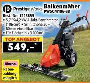 Balkenmäher PWSCM196-88