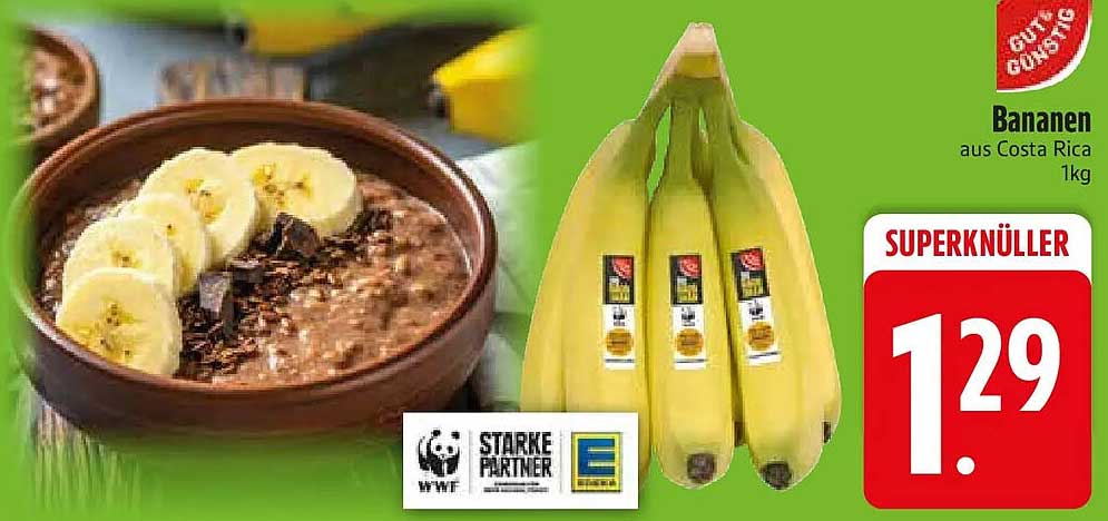 Bananen aus Costa Rica 1kg