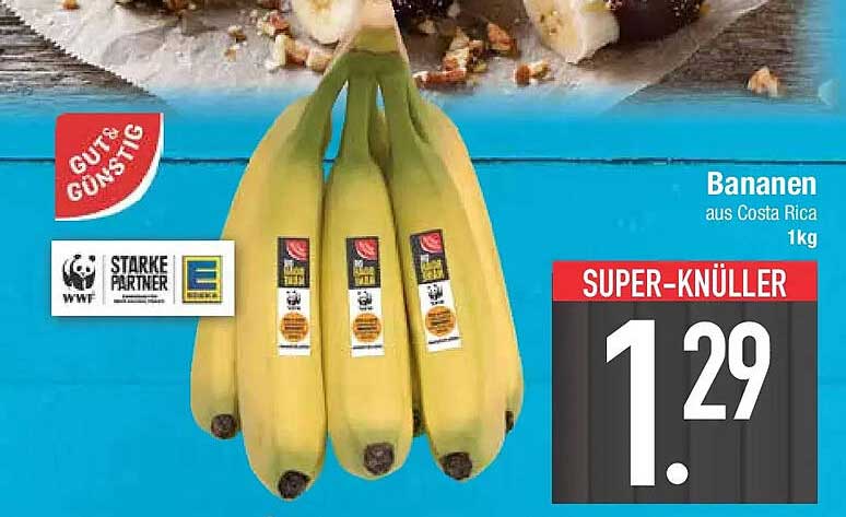 Bananen aus Costa Rica 1kg
