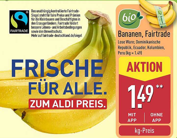 Bananen, Fairtrade
