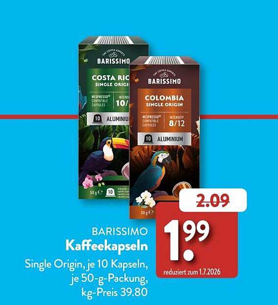 BARISIMO Kaffeekapseln