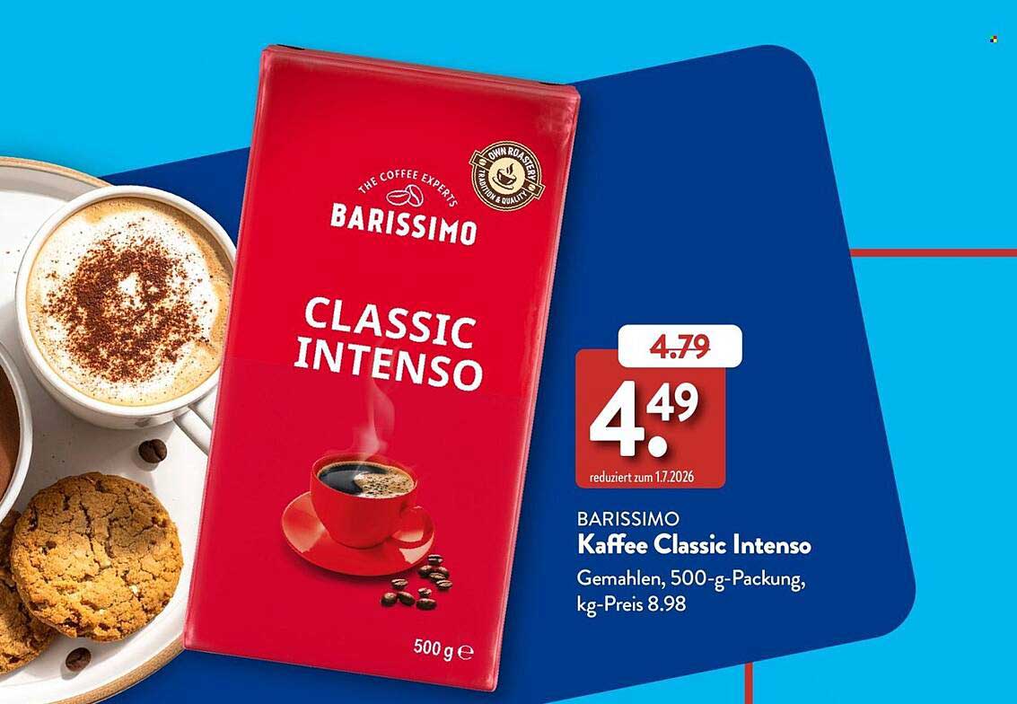 BARISSIMO Kaffee Classic Intenso