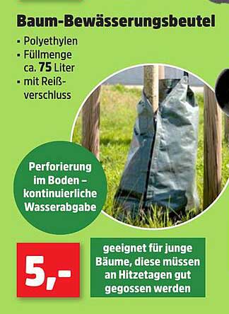 Baum-Bewässerungsbeutel