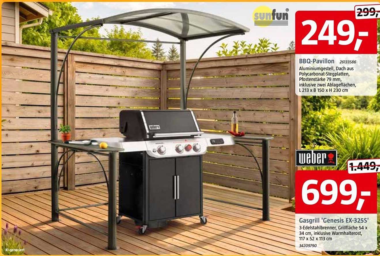 BBQ-Pavillon
