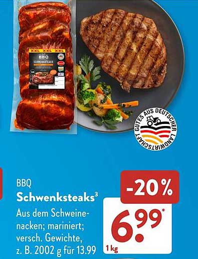 BBQ Schwenksteaks