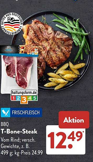 BBQ T-Bone-Steak