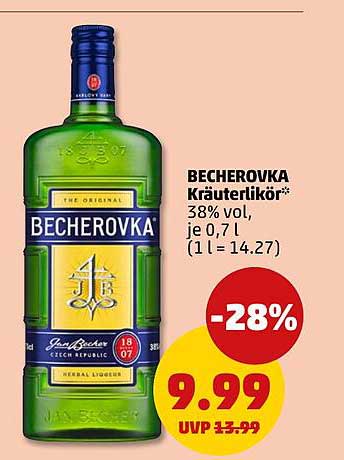 BECHEROVKA Kräuterlikör*