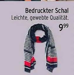 Bedruckter Schal