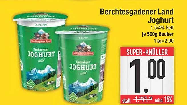 Berchtesgadener Land Joghurt