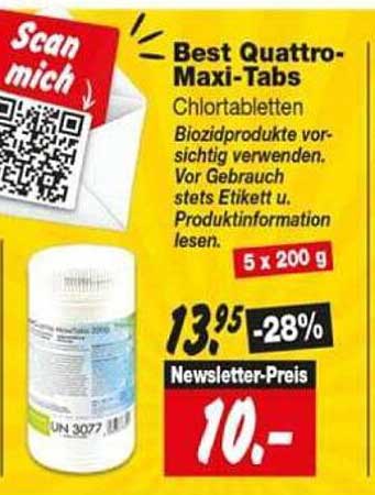 Best Quattro-Maxi-Tabs