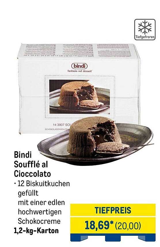 Bindi Soufflé al Cioccolato