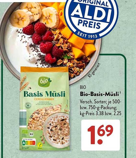 Bio-Basis-Müsli