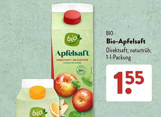 Bio-Bio-Apfelsaft