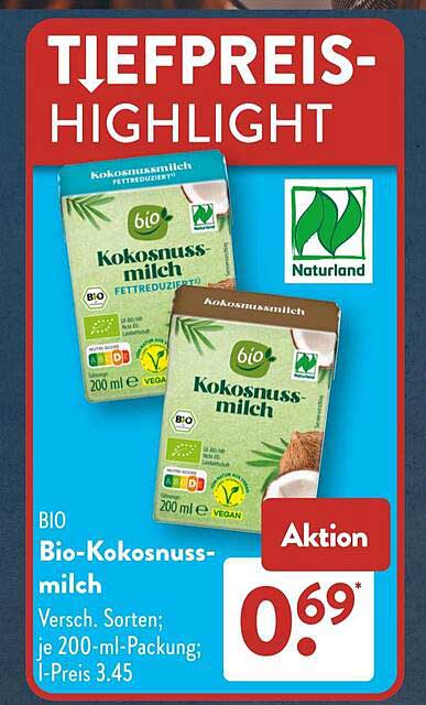 BIO Bio-Kokosnussmilch