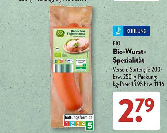 BIO Bio-Wurst-Spezialität