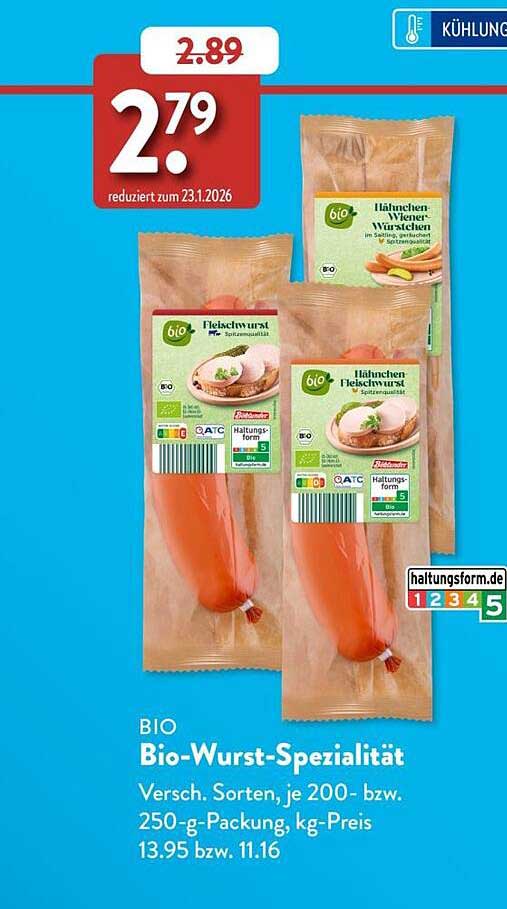 BIO Bio-Wurst-Spezialität
